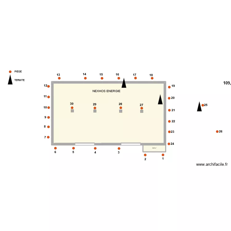 SAS IPECEA ENERGIE. Plan de 2 et 112 m² SAS IPECEA ENERGIE. Plan de 2 et 112 m²