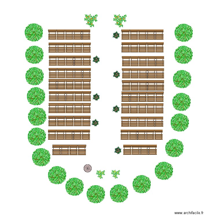 ceremonie elise. Plan de 0 pièce et 0 m2