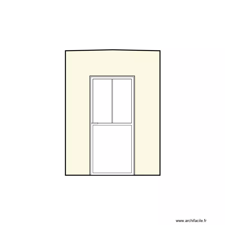 plan coupe sud. Plan de 