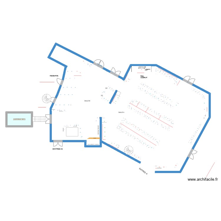 FANTASTIKCON 2026 PREVISION PLAN3 G.. Plan de 0 pièce et 0 m2