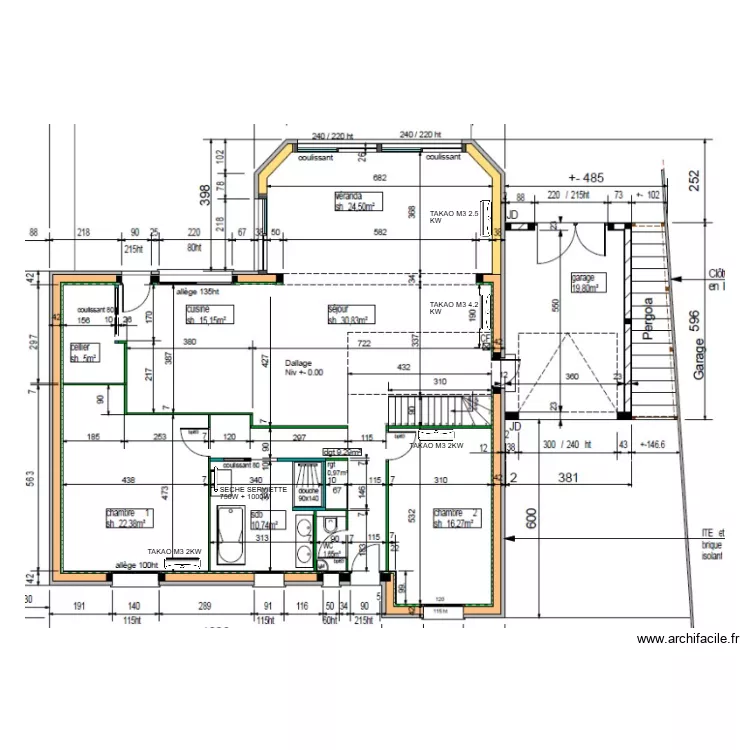 MERCIER DELAMAIDE CLIM RDC. Plan de MERCIER DELAMAIDE CLIM RDC. Plan de