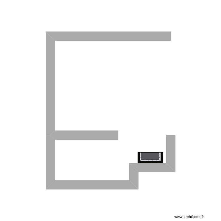terrasse. Plan de 0 pièce et 0 m2