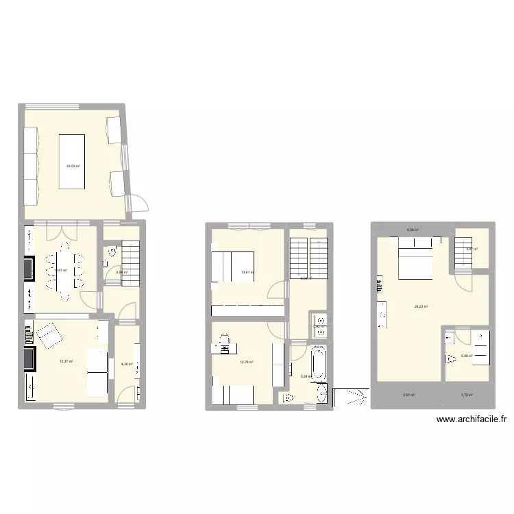 Gare v4 Papa. Plan de 