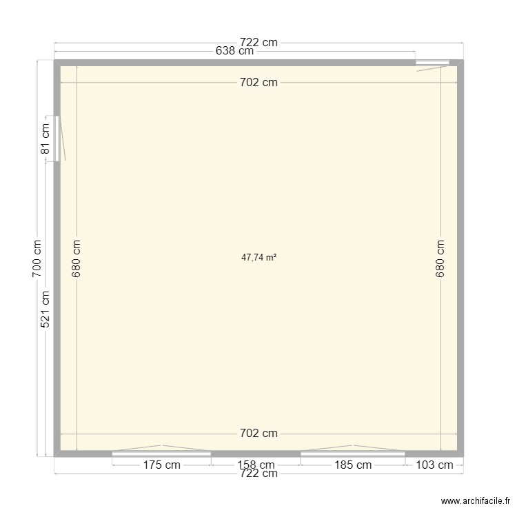 chalet michel. Plan de 0 pièce et 0 m2