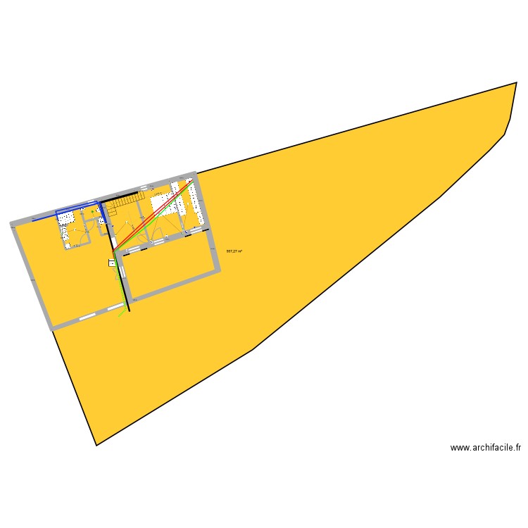 NAJARI ELEC. Plan de 11 pièces et 132 m2