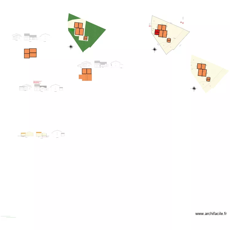 FACADE TOURNUS. Plan de 