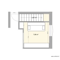 bureau rdc + escalier