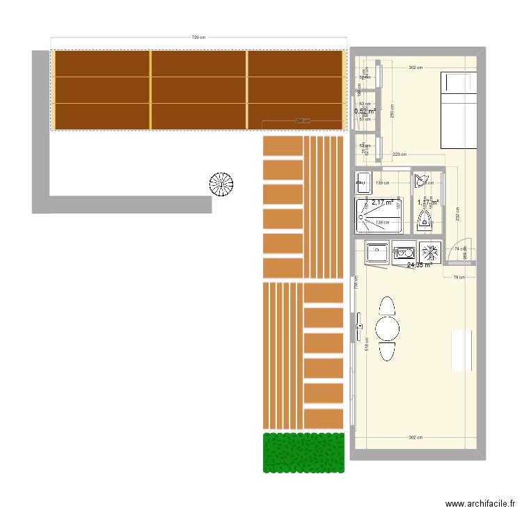 maisonnette 3. Plan de 0 pièce et 0 m2