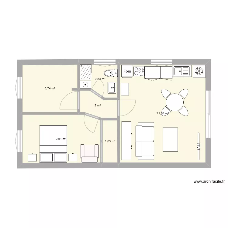 DUPLEX. Plan de 