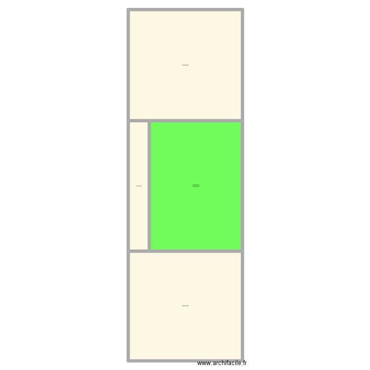 LOFT CONDORCET. Plan de 4 pièces et 440 m2