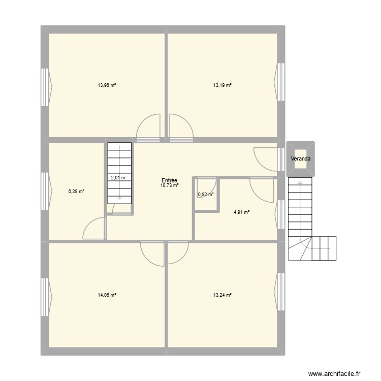 COMPARET Etage. Plan de 0 pièce et 0 m2 COMPARET Etage. Plan de 0 pièce et 0 m2