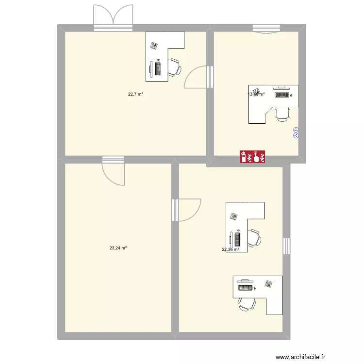 ' d N. Plan de 4 Pièces et 82 m² ' d N. Plan de 4 Pièces et 82 m²