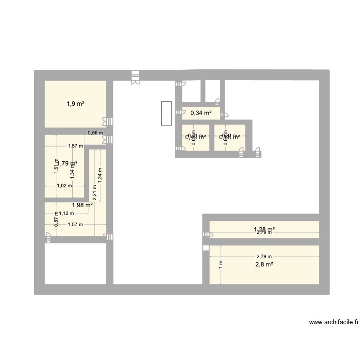 Rez GHS. Plan de 0 pièce et 0 m2 Rez GHS. Plan de 0 pièce et 0 m2