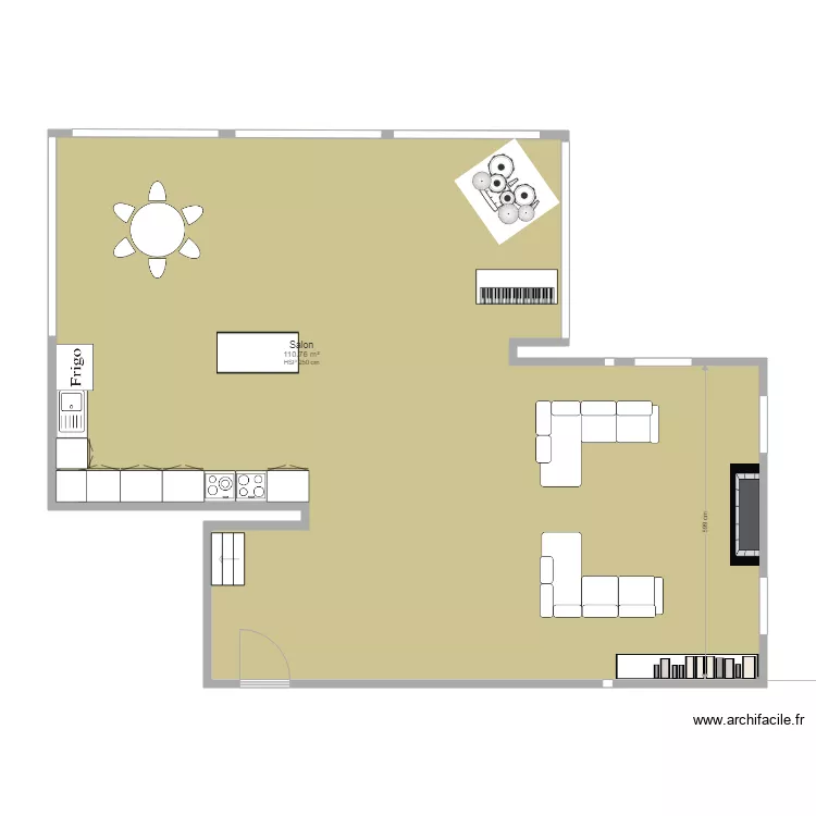 salon. Plan de salon. Plan de