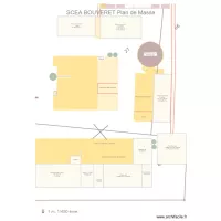 Maternit&eacute; SCEA Bouveret Plan masse