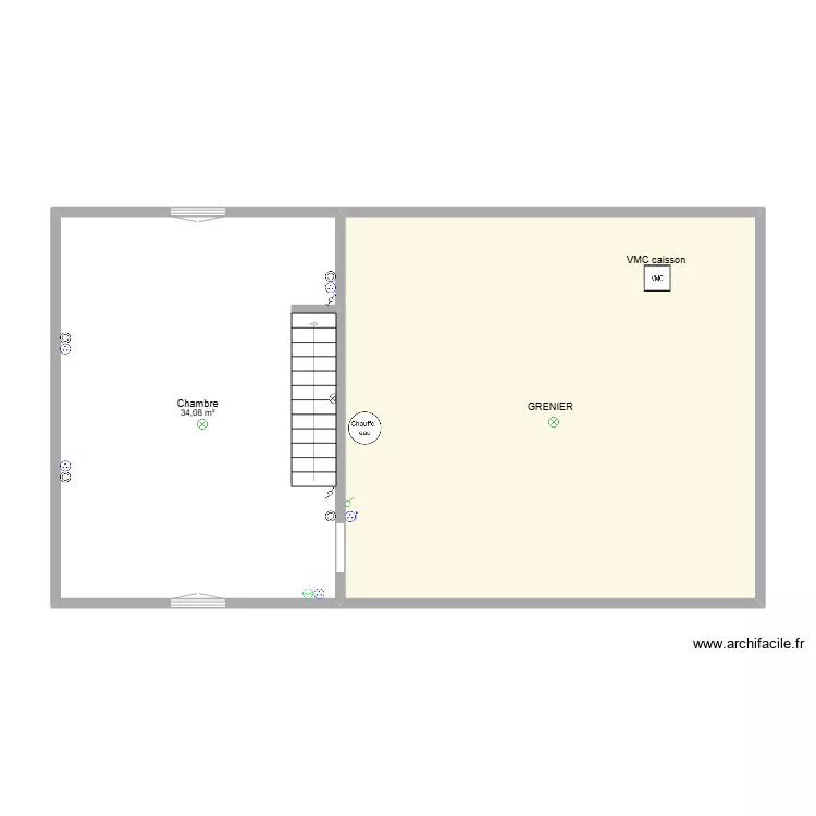 Leenhardt Etage. Plan de 