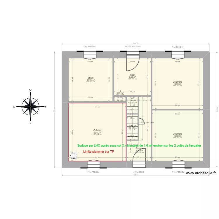LHOMMECharlotte. Plan de 