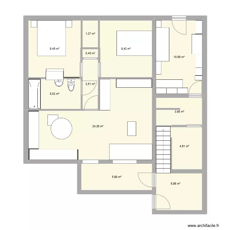 maison gareoult. Plan de 12 pièces et 85 m² maison gareoult. Plan de 12 pièces et 85 m²
