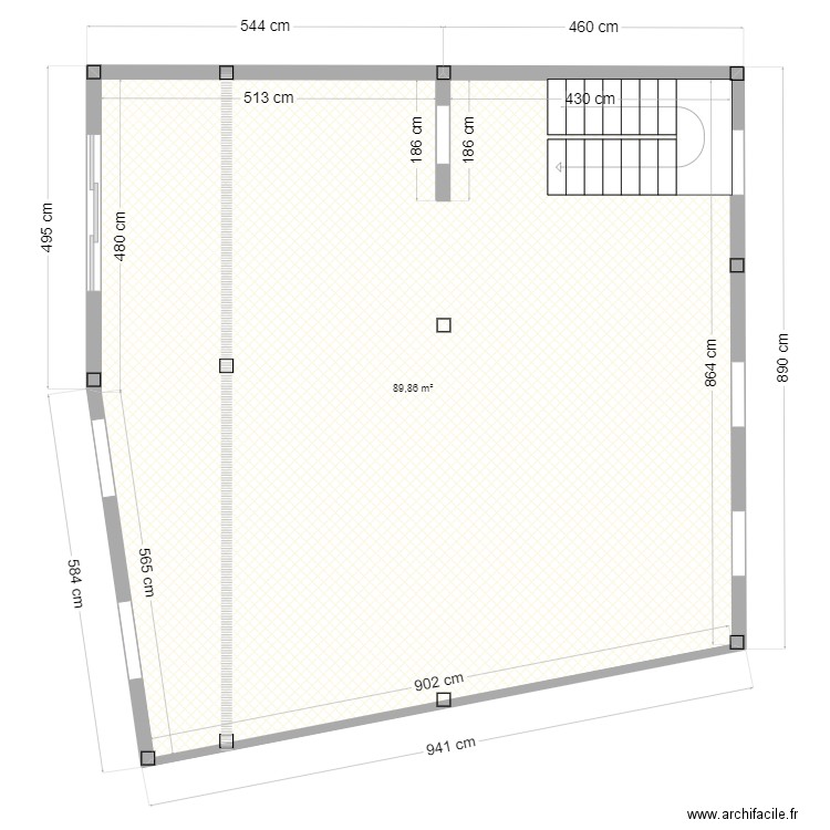 ETAGE 4.1.1. Plan de 0 pièce et 0 m2