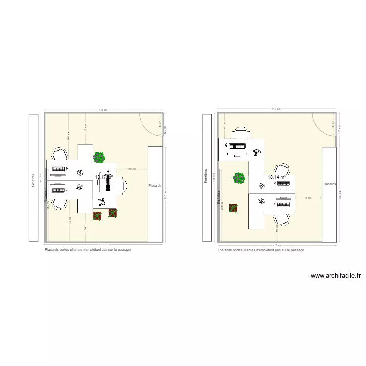 BUREAU RC BAL1 - PLAN N&deg; 3. Plan de 