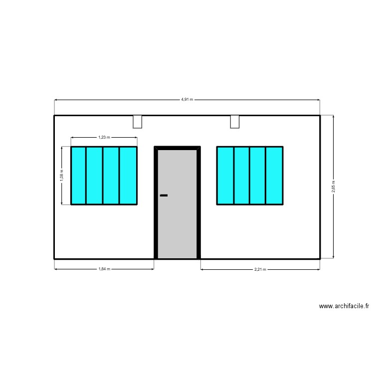 MAXIME 2. Plan de 10 pièces et 15 m2