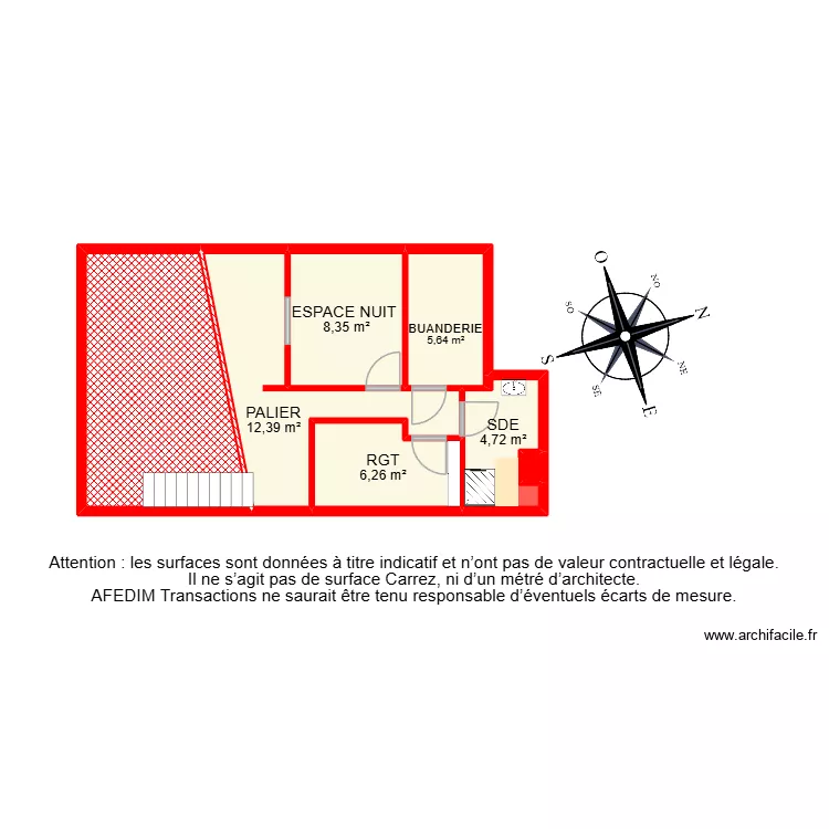 BI 31390. Plan de 16  et 145 m²