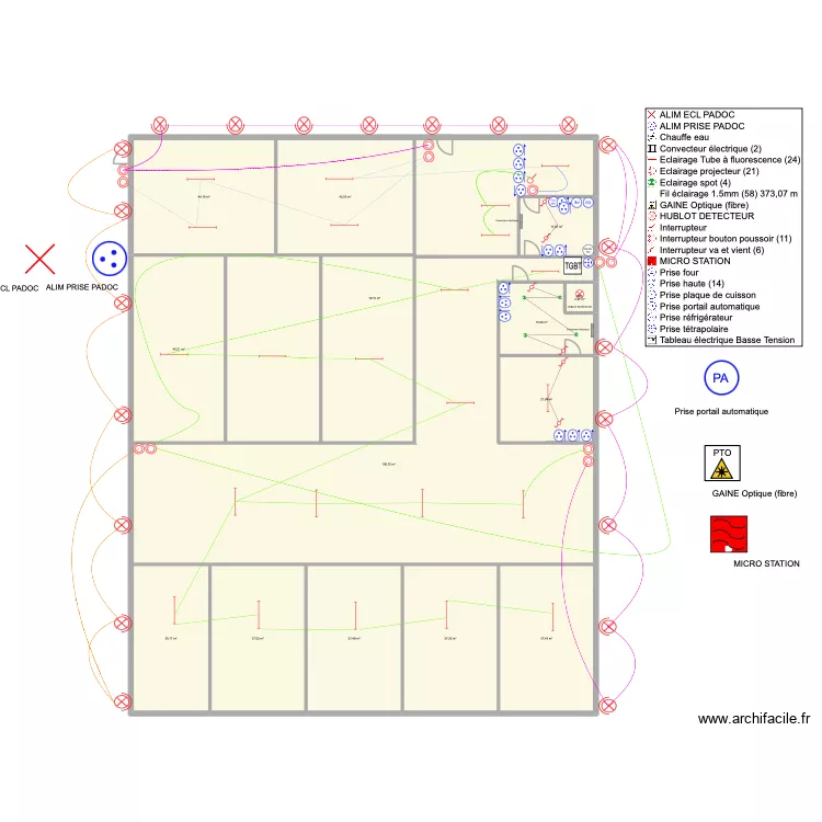 OR STABLE 3.0 ELEC. Plan de 14 Pièces et 699 m² OR STABLE 3.0 ELEC. Plan de 14 Pièces et 699 m²