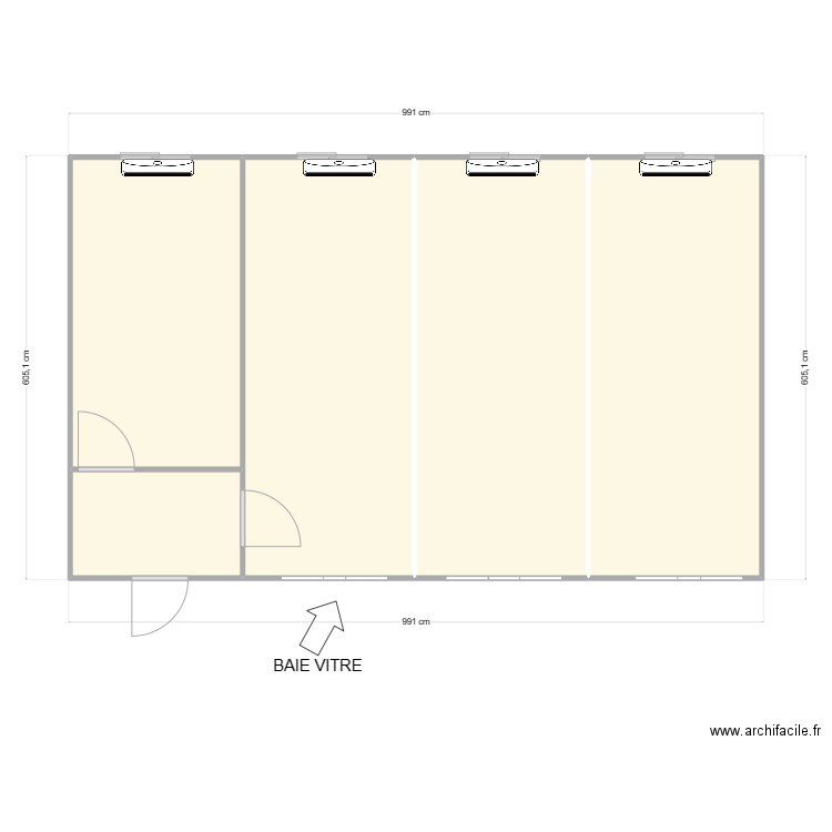 EIFFAGE ENERGIE - CHANTIER FRAMATOME JARRIE 38560. Plan de 5 pièces et 57 m2