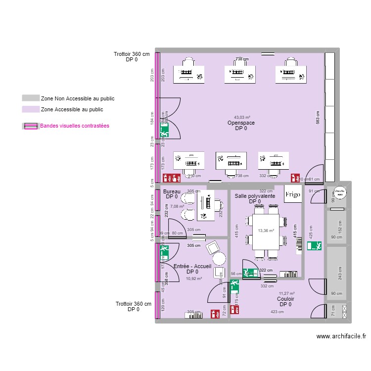 WIMOOV MEAUX APRES TRAVAUX. Plan de 0 pièce et 0 m2