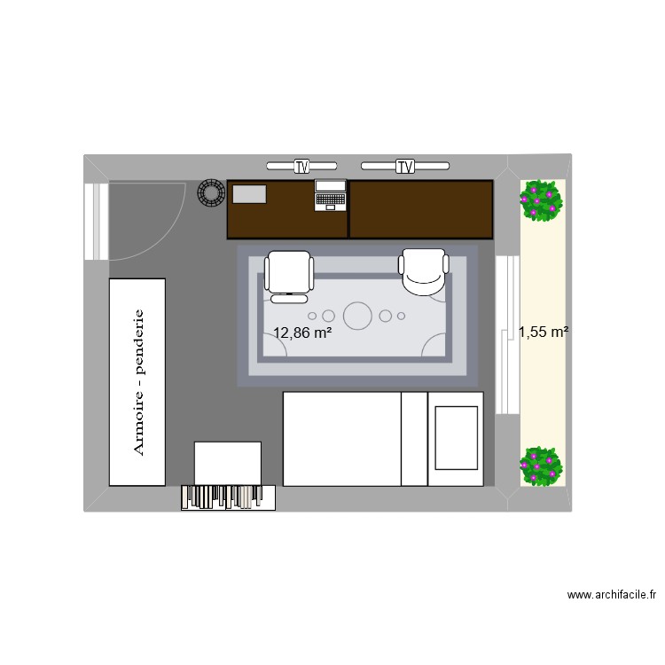 chambre jad... Plan de 0 pièce et 0 m2