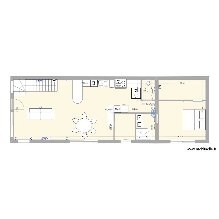 Villa 2 Salon. Plan de 0 pièce et 0 m2