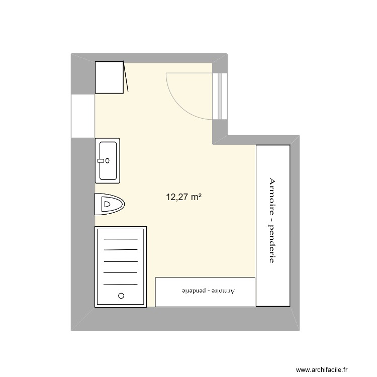 SdB Justi 2. Plan de 0 pièce et 0 m2