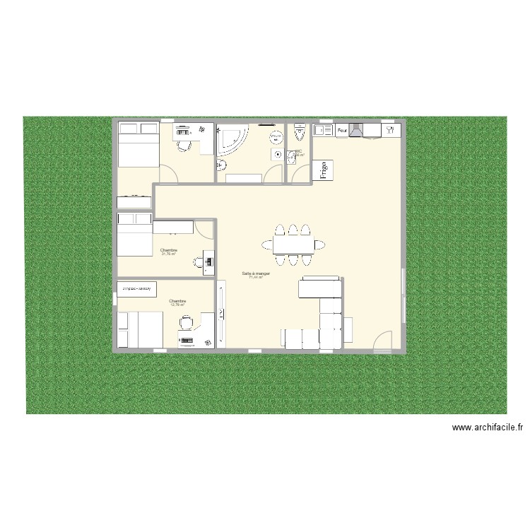EVAL. Plan de 0 pièce et 0 m2