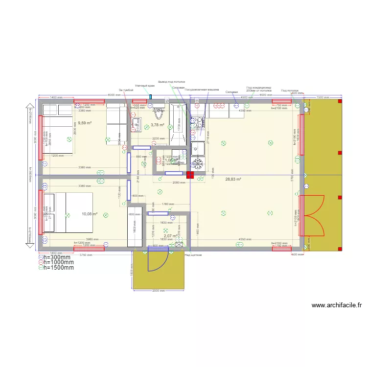 Barn Ярославль Эл. Plan de 