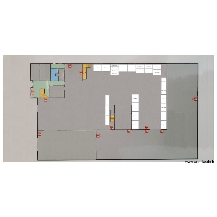 Magasin Muret. Plan de 0 pièce et 0 m2