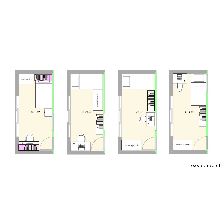 Chambre Yossef. Plan de 0 pièce et 0 m2