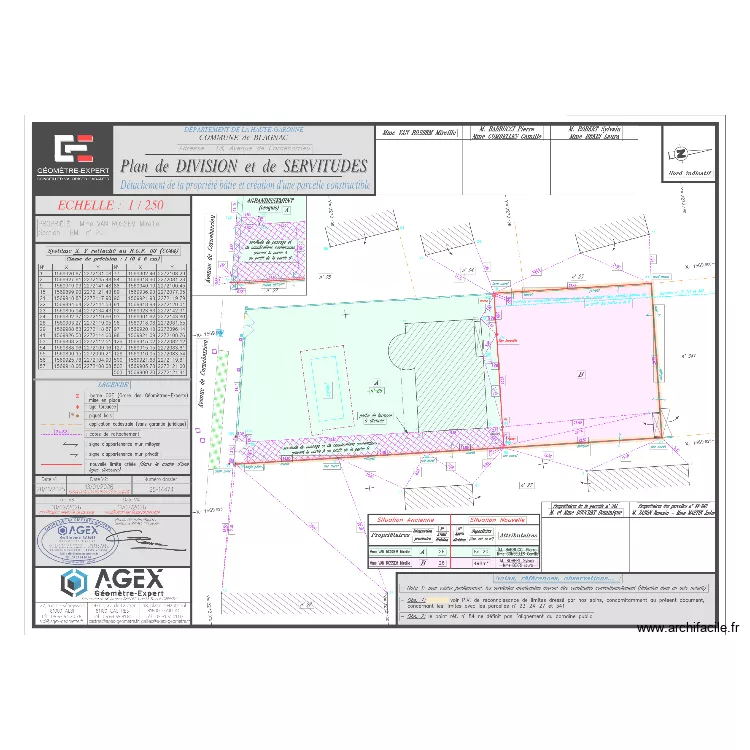 maison blagnac. Plan de 