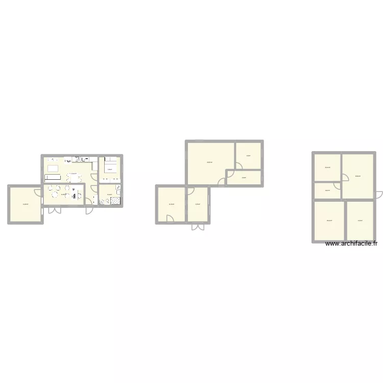 maisonette. Plan de 15 pièces et 196 m²