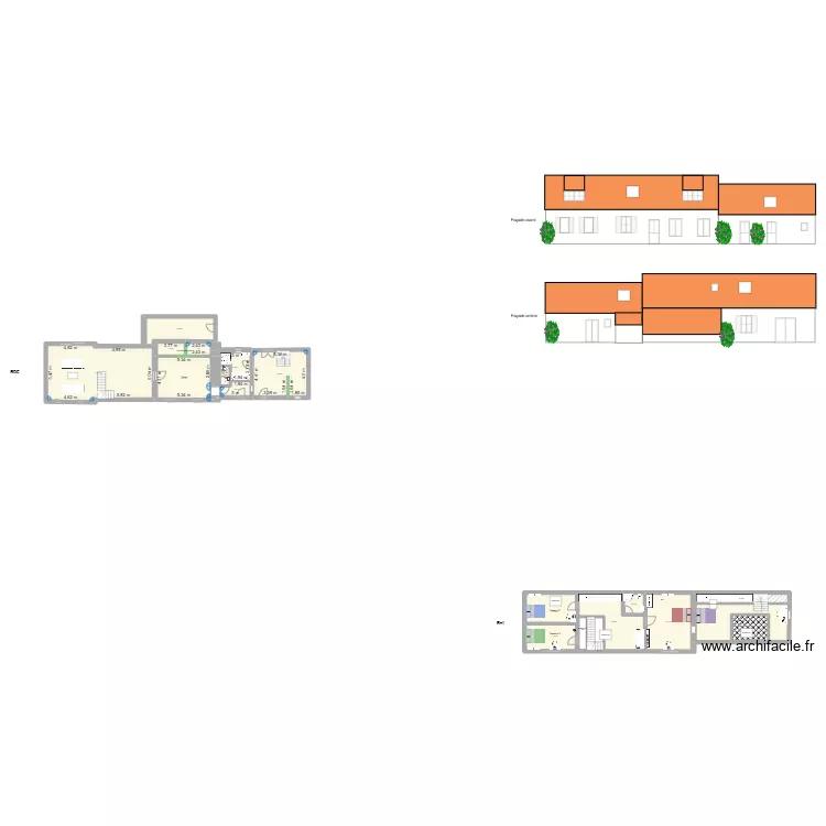 Projet Cochin St Luperce. Plan de 
