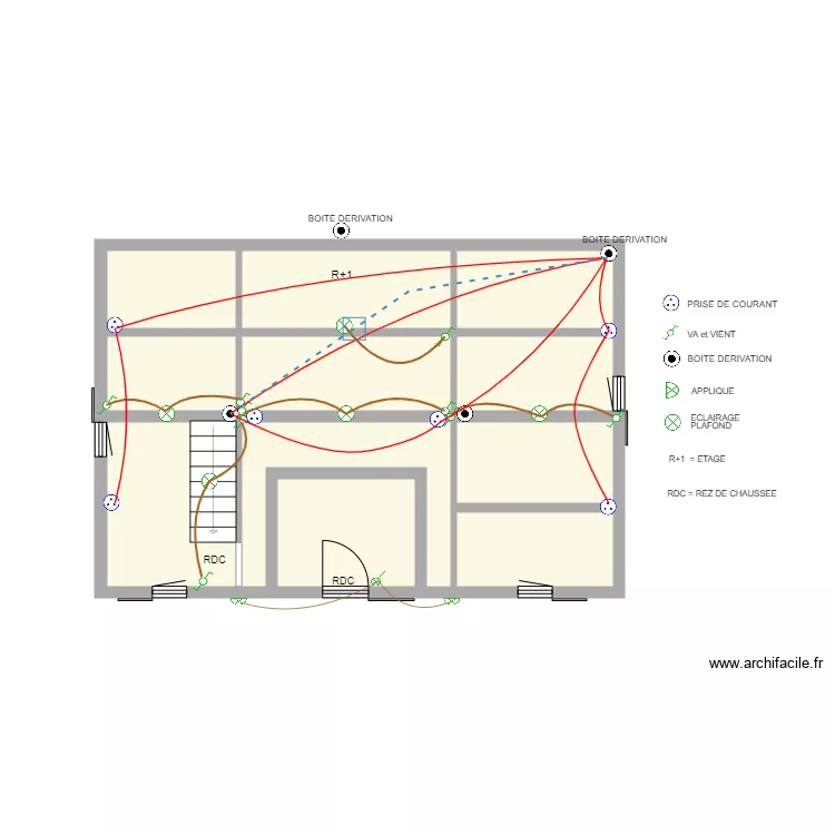 RENOVATION LAURENT. Plan de 