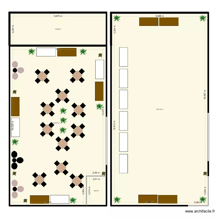 Plan grande tente Ad&eacute;la&iuml;de. Plan de 