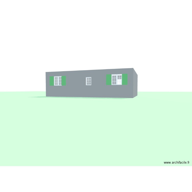 MAISON EMMANUELLE. Plan de 5 pièces et 53 m2