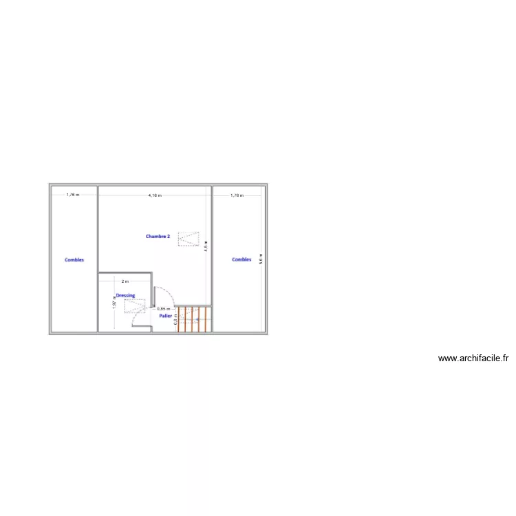 Providence_Etage. Plan de 