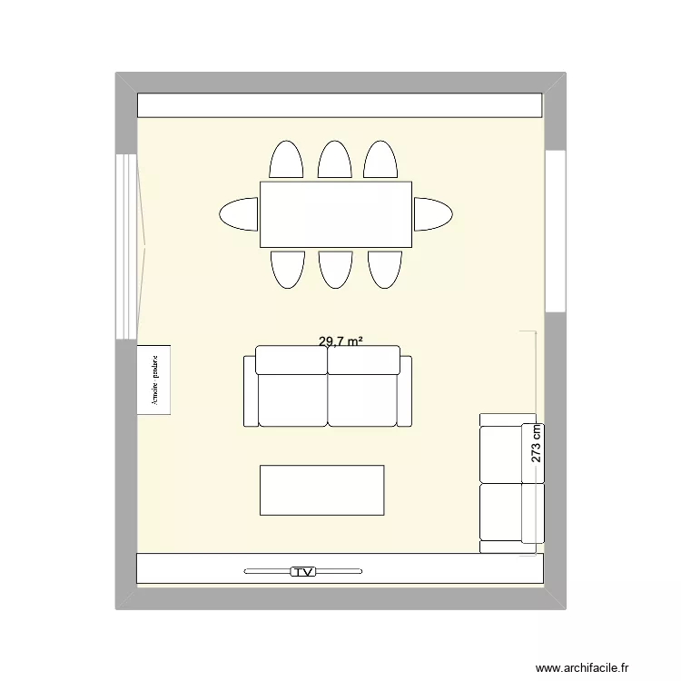 Salon . Plan de Salon . Plan de