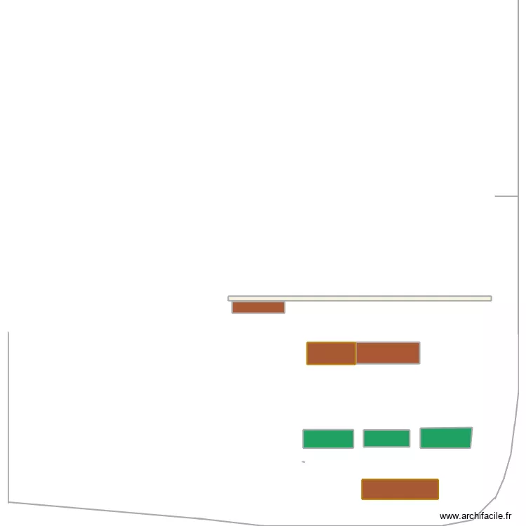 jardin. Plan de 8  et 91481 m²