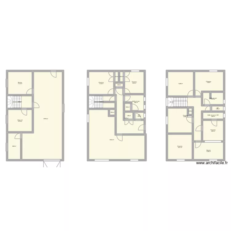 Maison des fratries. Plan de 