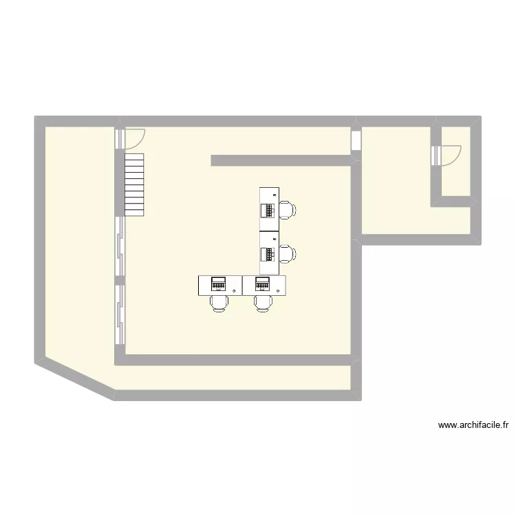 local signa 3. Plan de 4 et 53 m² local signa 3. Plan de 4 et 53 m²