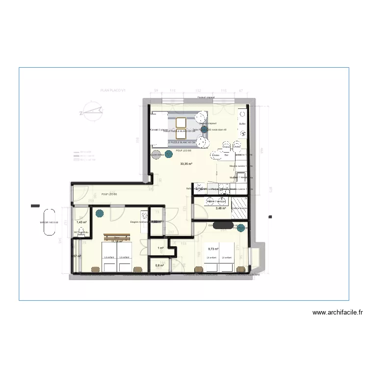 PLAN CANNES . Plan de 