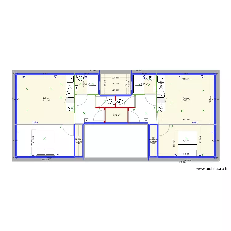 36 PHOCEN . Plan de 