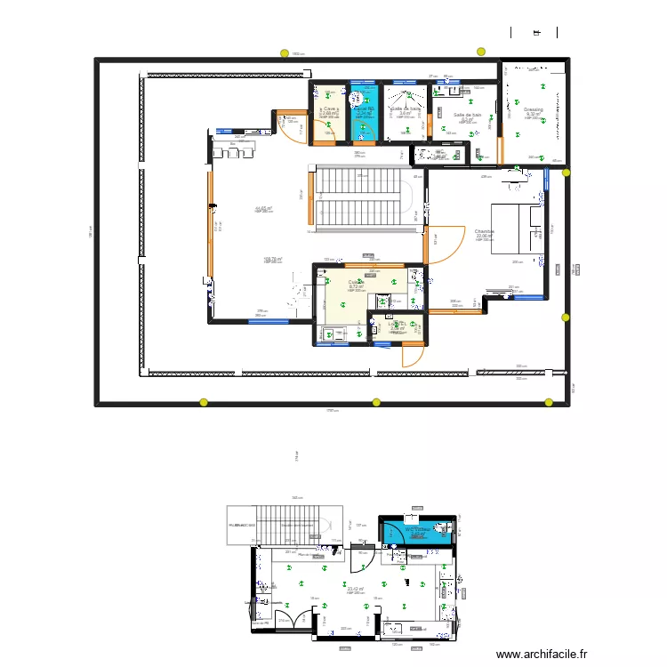 SUITE. Plan de 